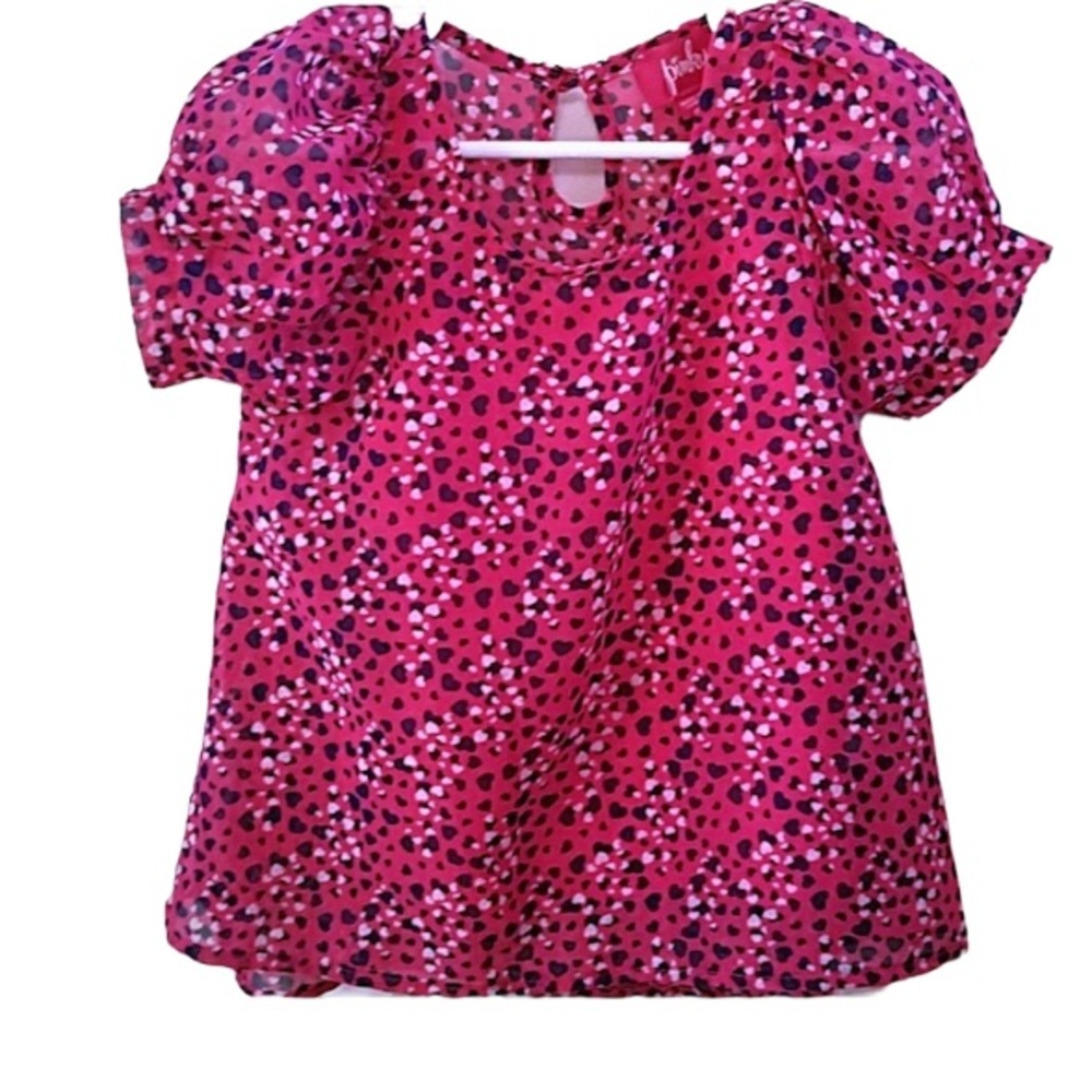 🌻4/$20 Girl’s Pinky Heart Top